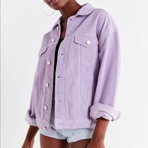 BDG Corduroy Light Purple Jacket